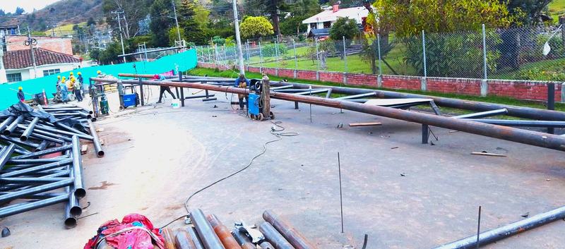 Estructuras curvas en parques: obra de Star Group Ingeniería, foto 2
